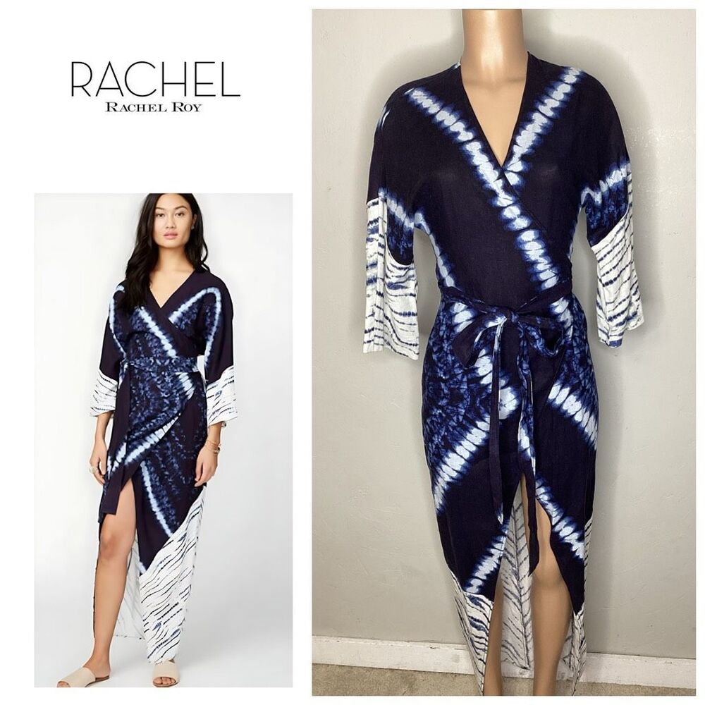 New. Rachel Roy tie dye wrap dress. XS. Retails $109
